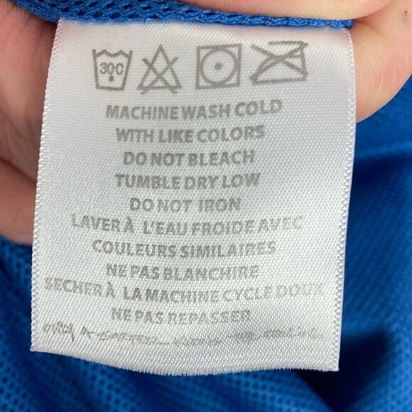 Billabong Soft Shell Jacket Blue Vented Mens Size Large Windbreaker Full Zipper - Picture 8 of 14